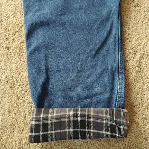 Carhartt Flannel Lined Relaxed Fit Jeans Size 44 - Picture 10 of 10